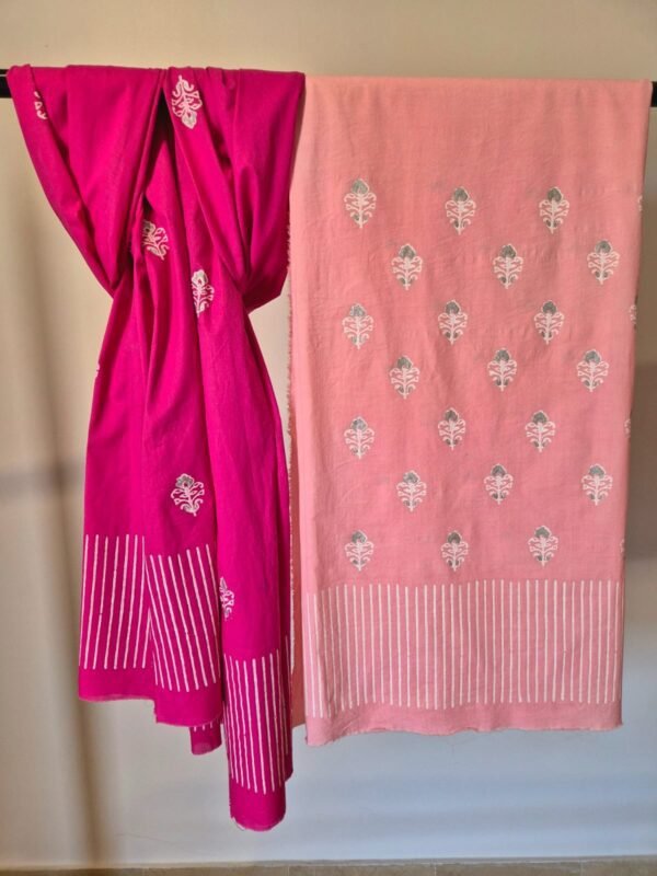 Deep Pink and Light Pink